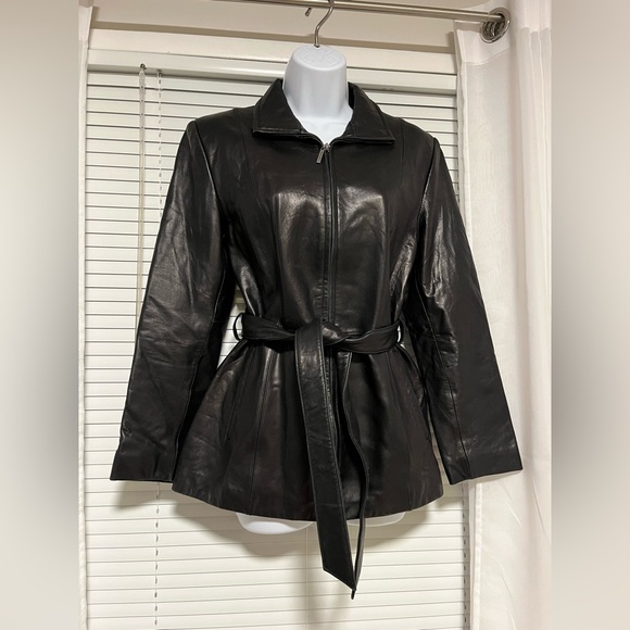 Nine West Leather Jacket (SOLD) - Picture 3 of 3